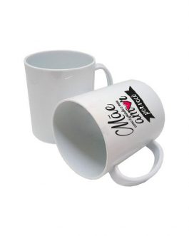 Caneca de Polímero Branca – 325ml