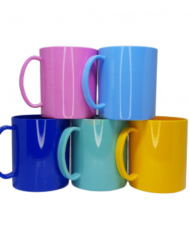 Caneca de Polímero Colorido – 325ml
