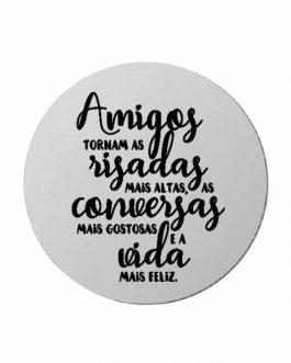 Placa Circular MDF 15cm