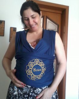 Sling Aconchego – Azul Marinho