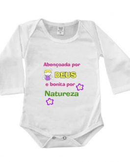 Body Manga Longa Canelado Branco – Bonita por natureza