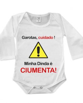Body Manga Longa Canelado Branco – Dinda Ciumenta