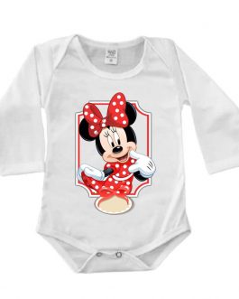 Body Manga Longa Canelado Branco – Minie