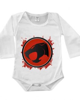 Body Manga Longa Canelado Branco – Thundercats